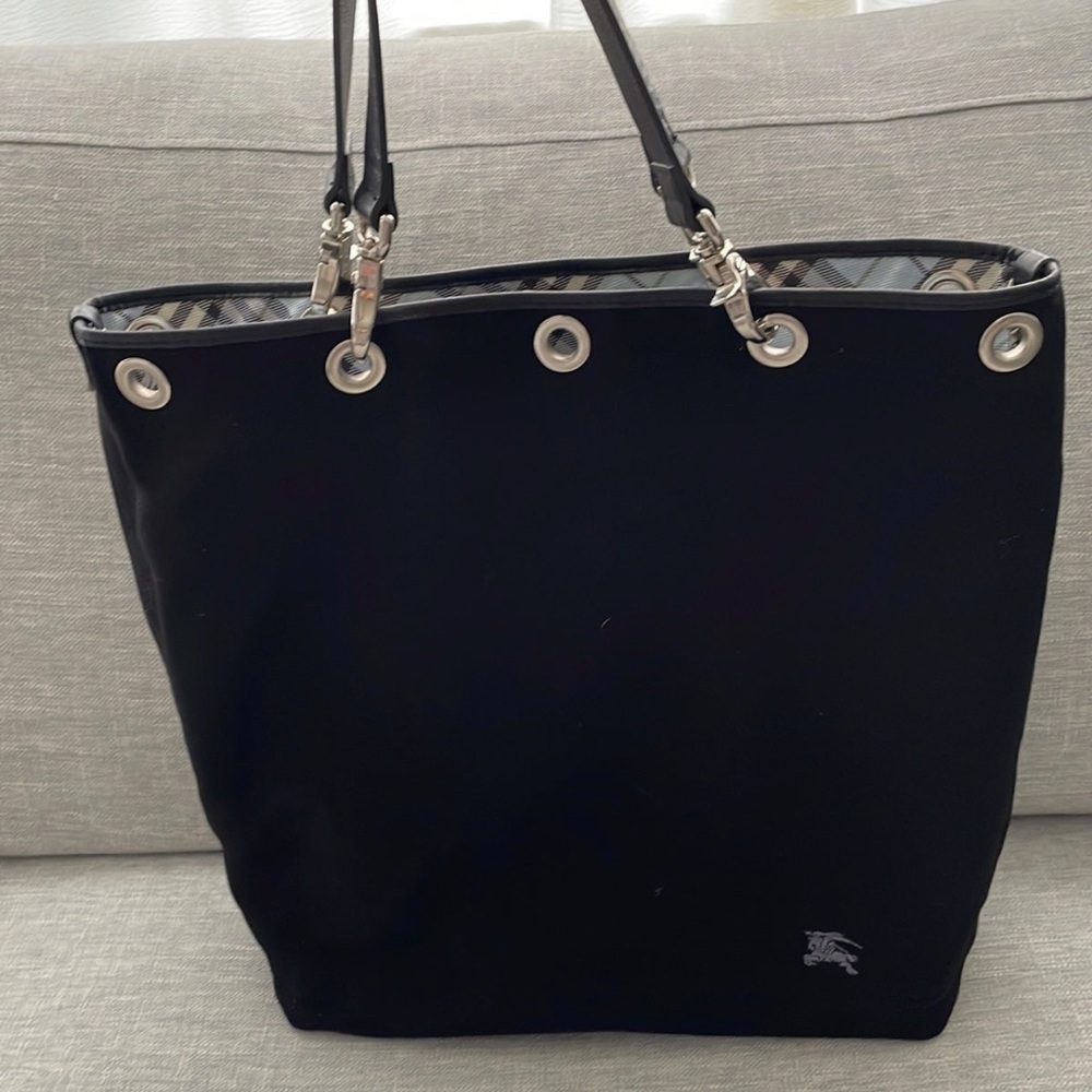 Authentic Burberry Blue Label Reversible Tote Bag